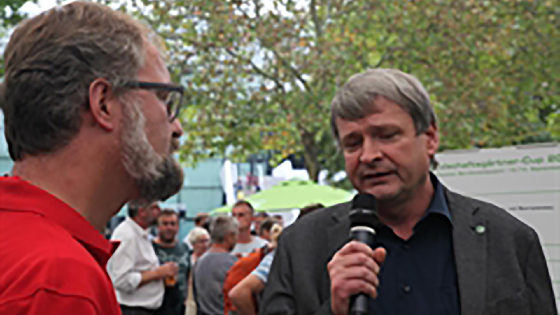Jörg Schwarz von der Sozialversicherung für Landwirtschaft, Forsten und Gartenbau 