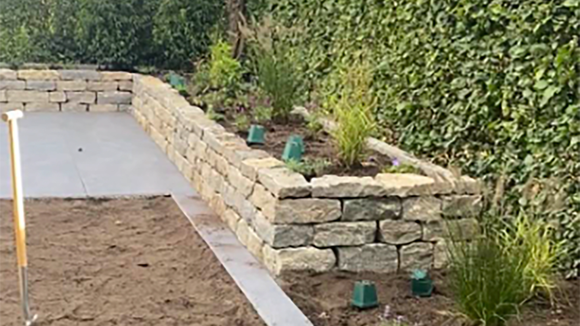 Gartengestaltung im Galabau