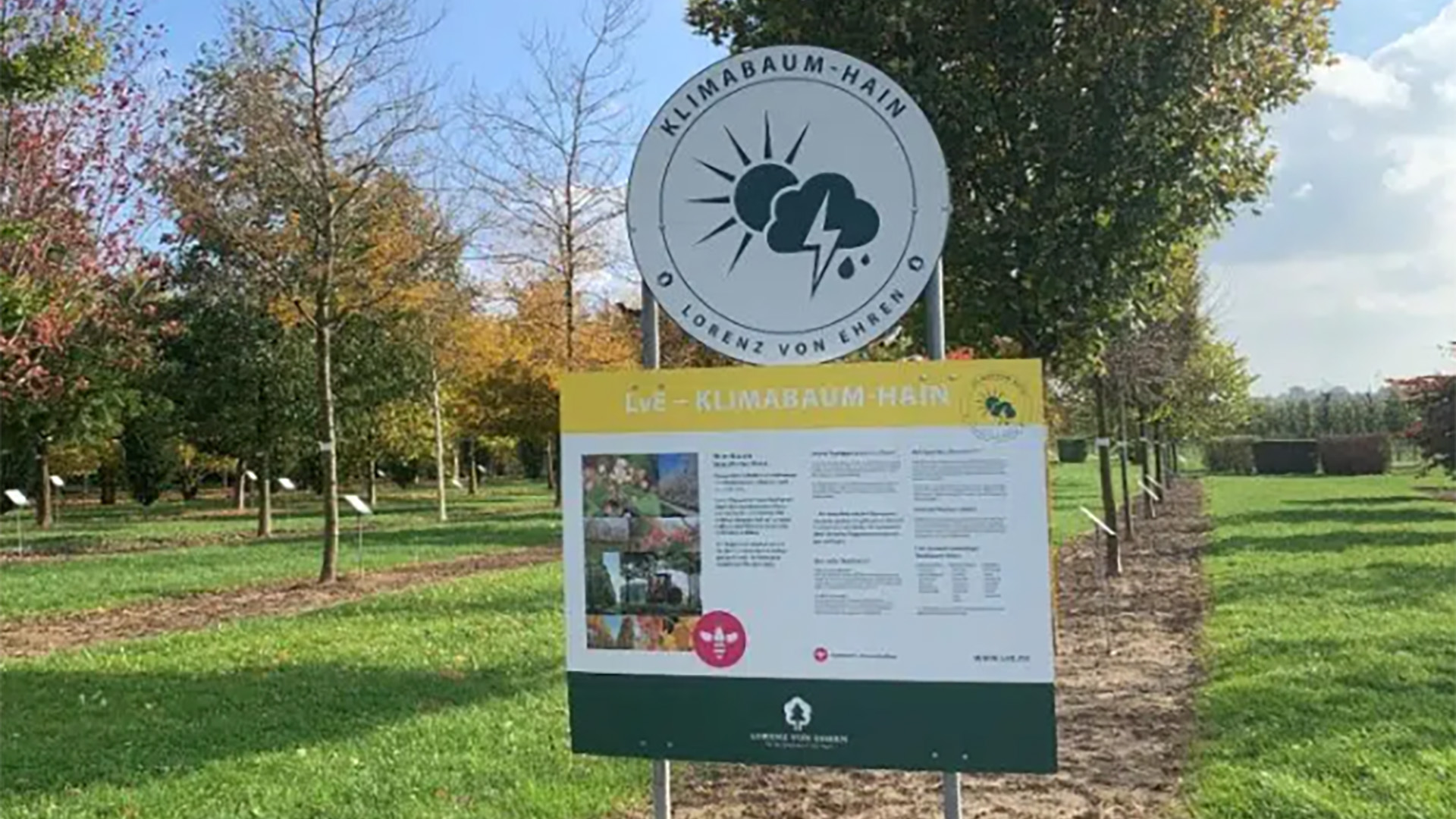 Besuch des Klimabaum-Hains der Baumschule Lorenz von Ehren