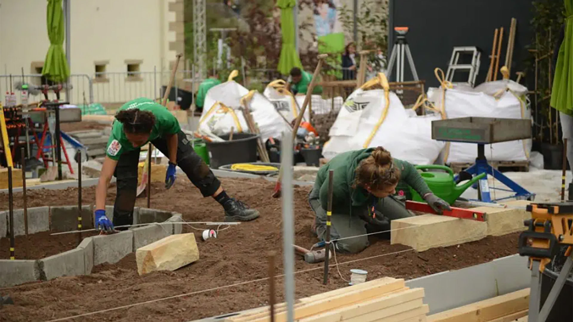 Bundesfinale der Landschaftsgärtner in Erfurt