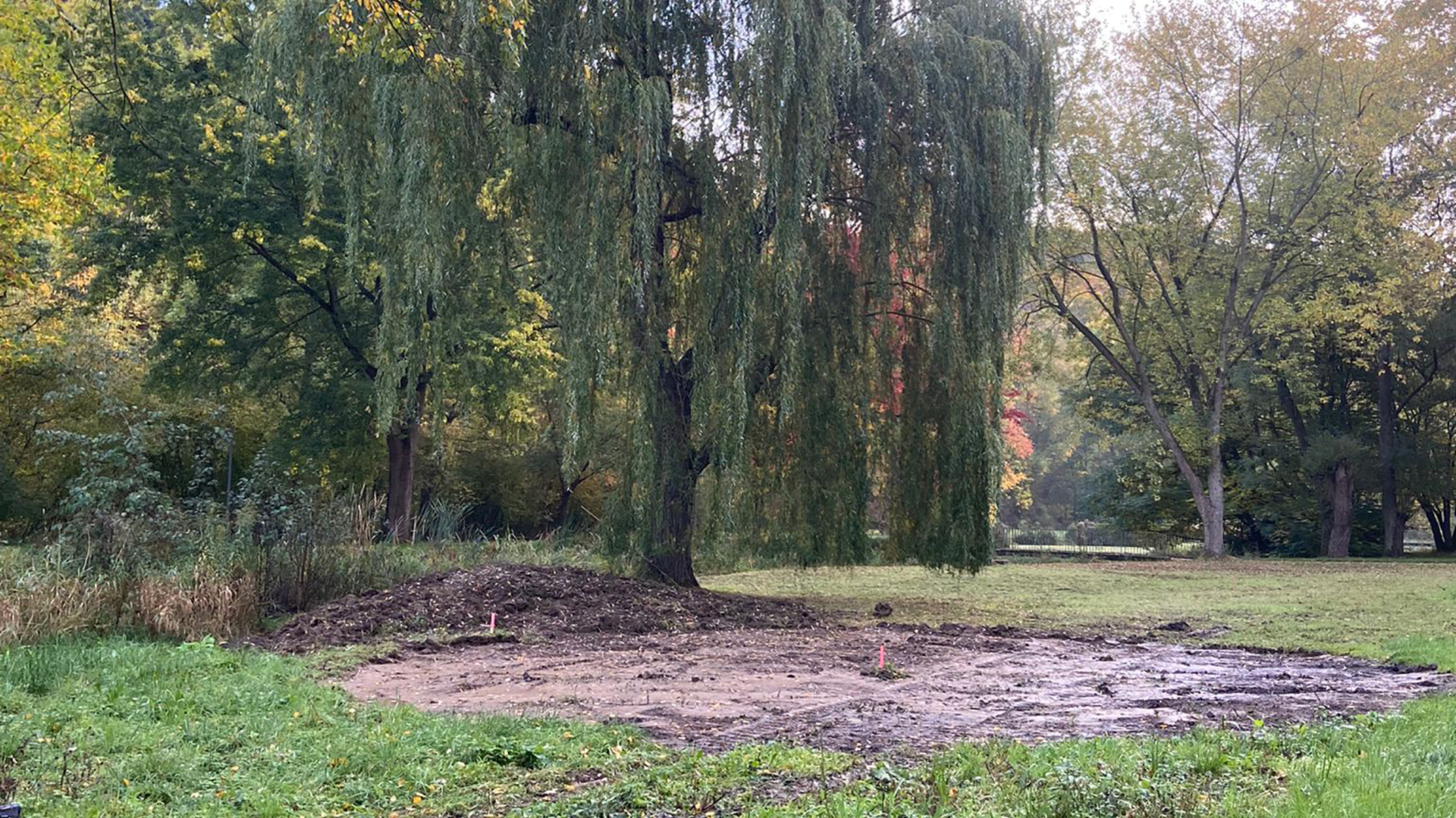 Zwischenstand:Therapiegarten 