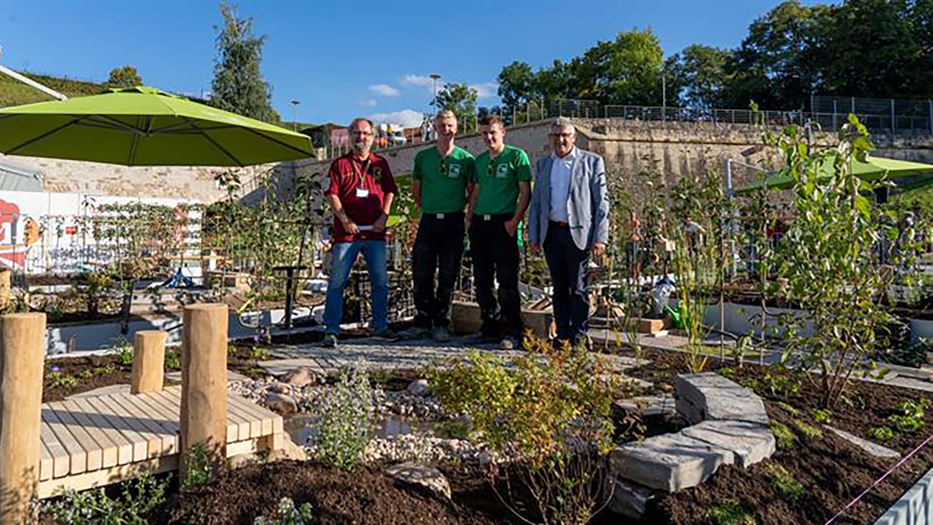 Landschaftsgärtner-Cup 2021 - Platz 3: Team Nordrhein-Westfalen