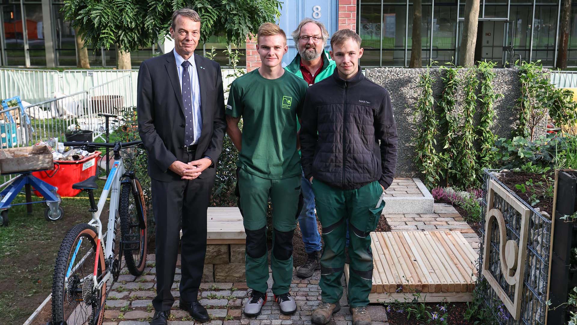 Landschaftsgärtner-Cup 2022: Platz 11 - Team Rheinland-Pfalz und Saarland (Foto: Daniel Karmann/BGL)