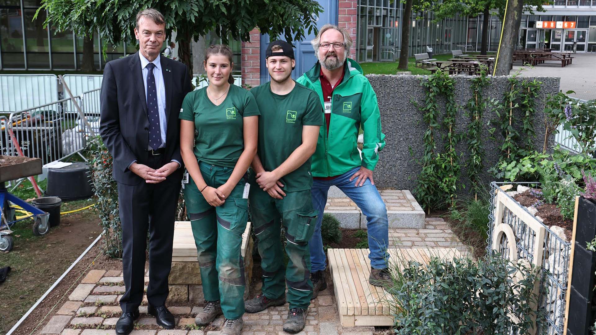  Landschaftsgärtner-Cup 2022: Platz 4- Team Baden-Württemberg (Foto: Daniel Karmann/BGL)