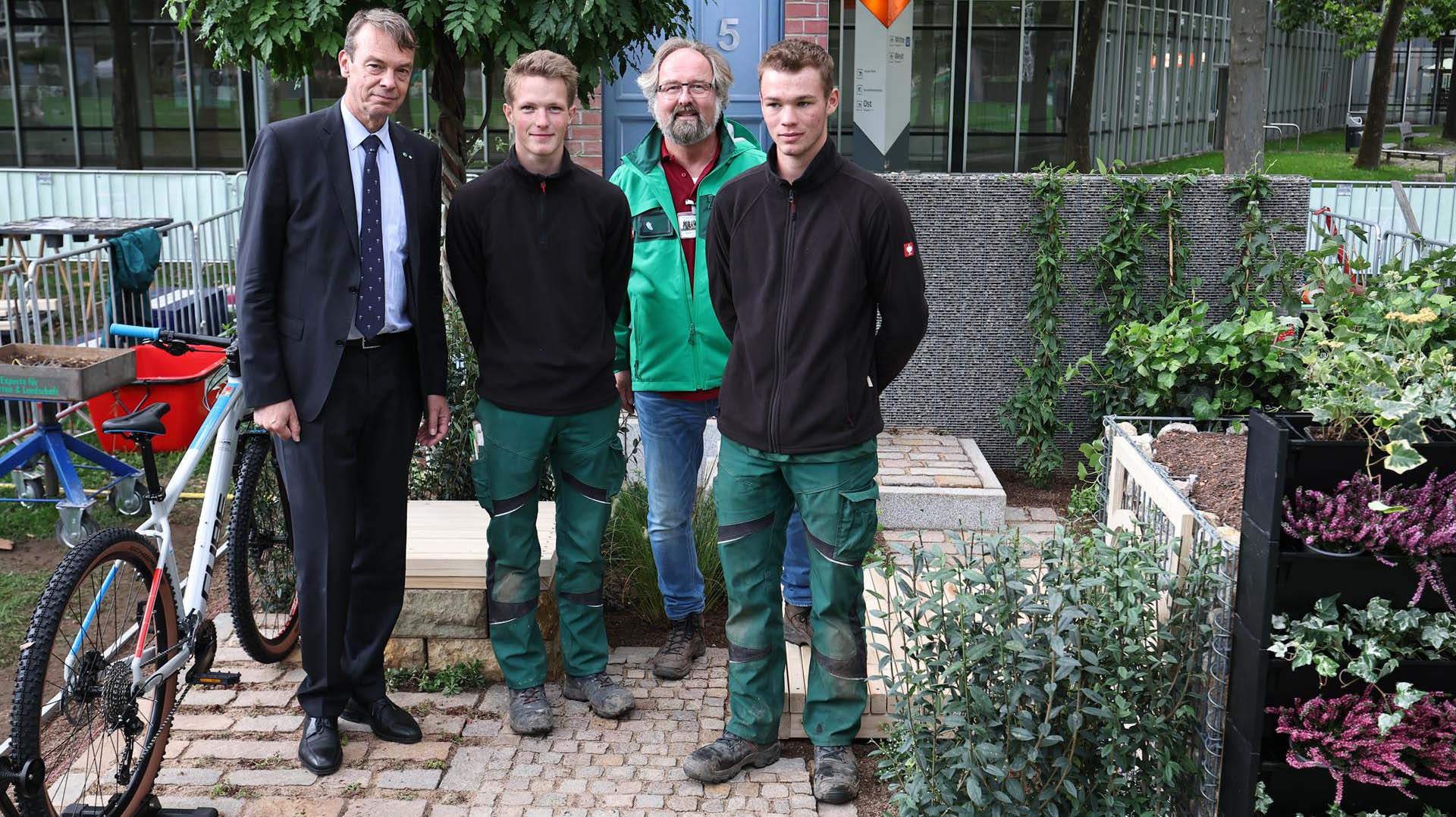 Landschaftsgärtner-Cup 2022: Platz 5 - Team Nordrhein-Westfalen (Foto: Daniel Karmann/BGL)