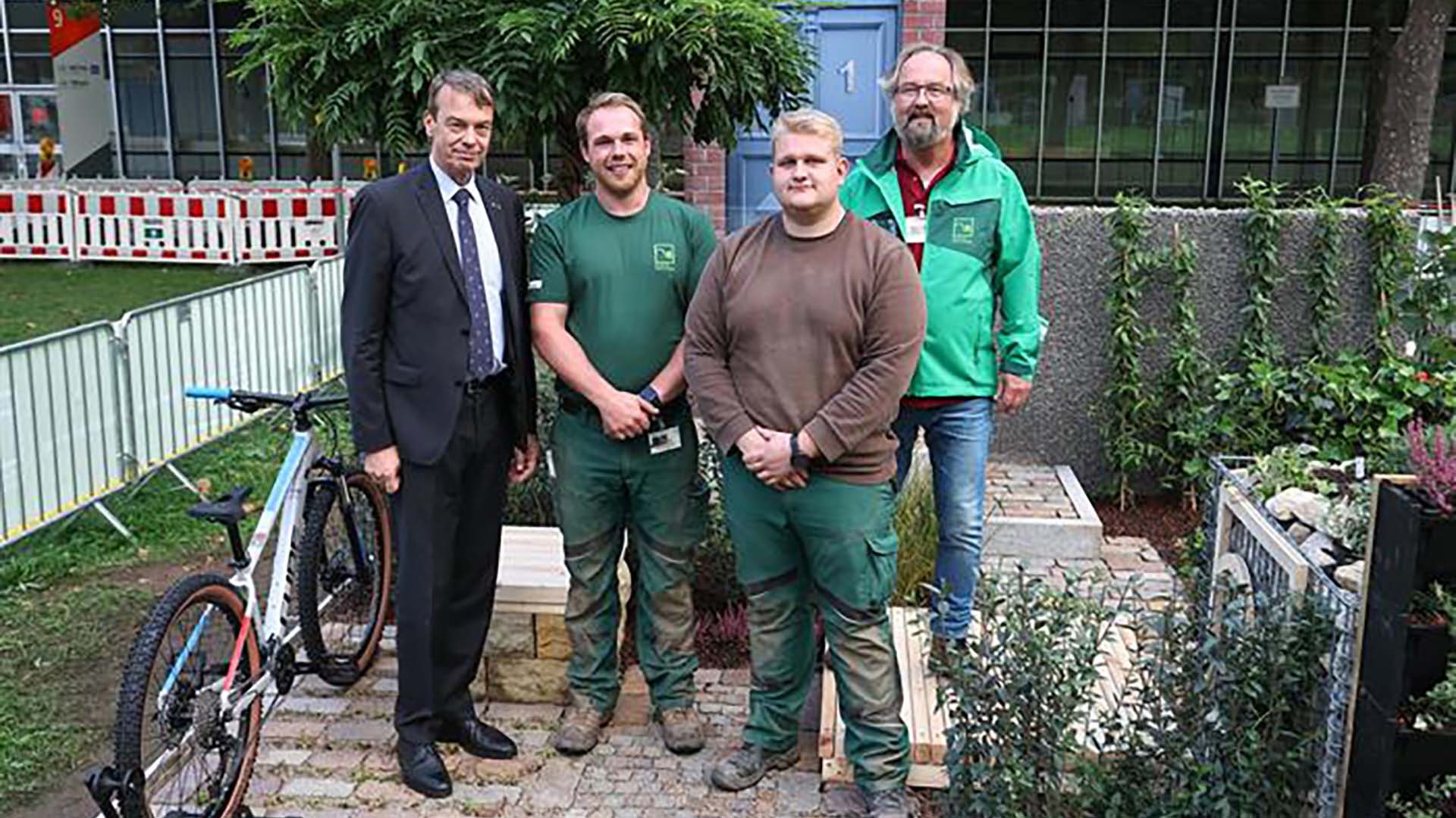 Landschaftsgärtner-Cup 2022: Platz 5 - Team Nordrhein-Westfalen (Foto: Daniel Karmann/BGL)