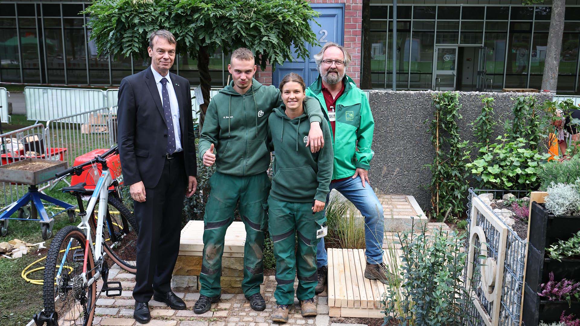  Landschaftsgärtner-Cup 2022: Platz 7 - Team Niedersachsen-Bremen (Foto: Daniel Karmann/BGL)