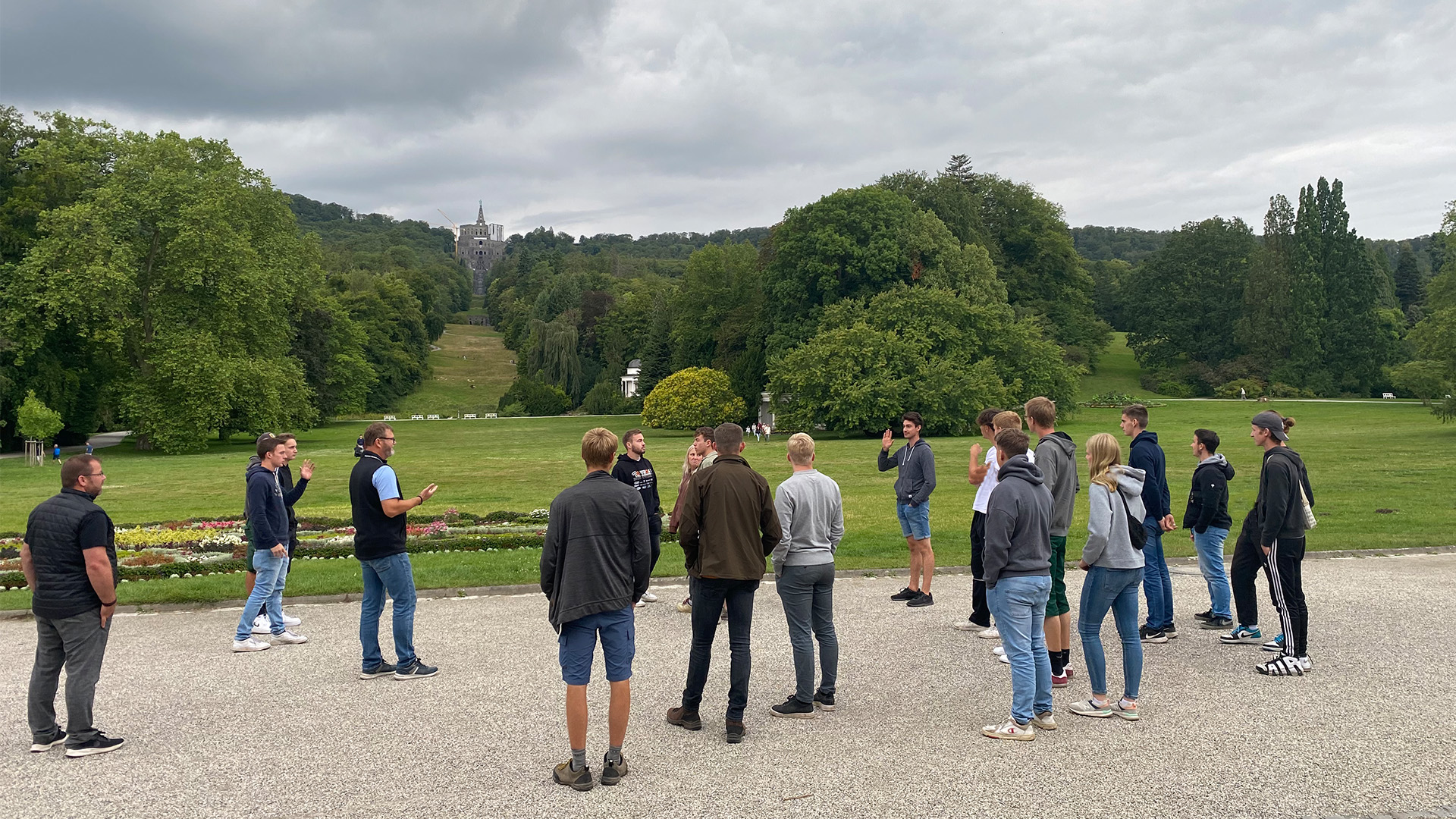 Besichtigung des Bergparks Wilhelmshöhe 