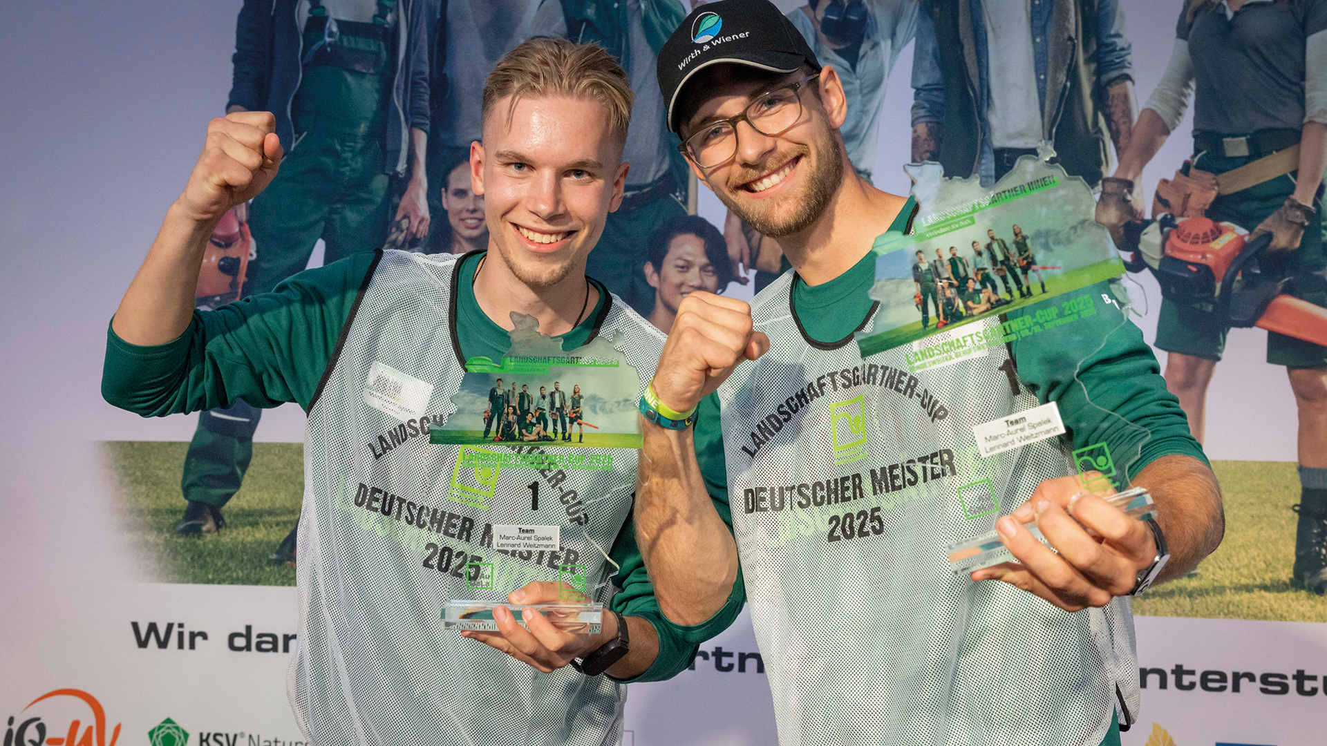 marc-aurel-spalek-und-lennard-weitzmann-aus-sachsen-foto-ppbraun Sieger des Landschaftsgärtner-Cups 2025