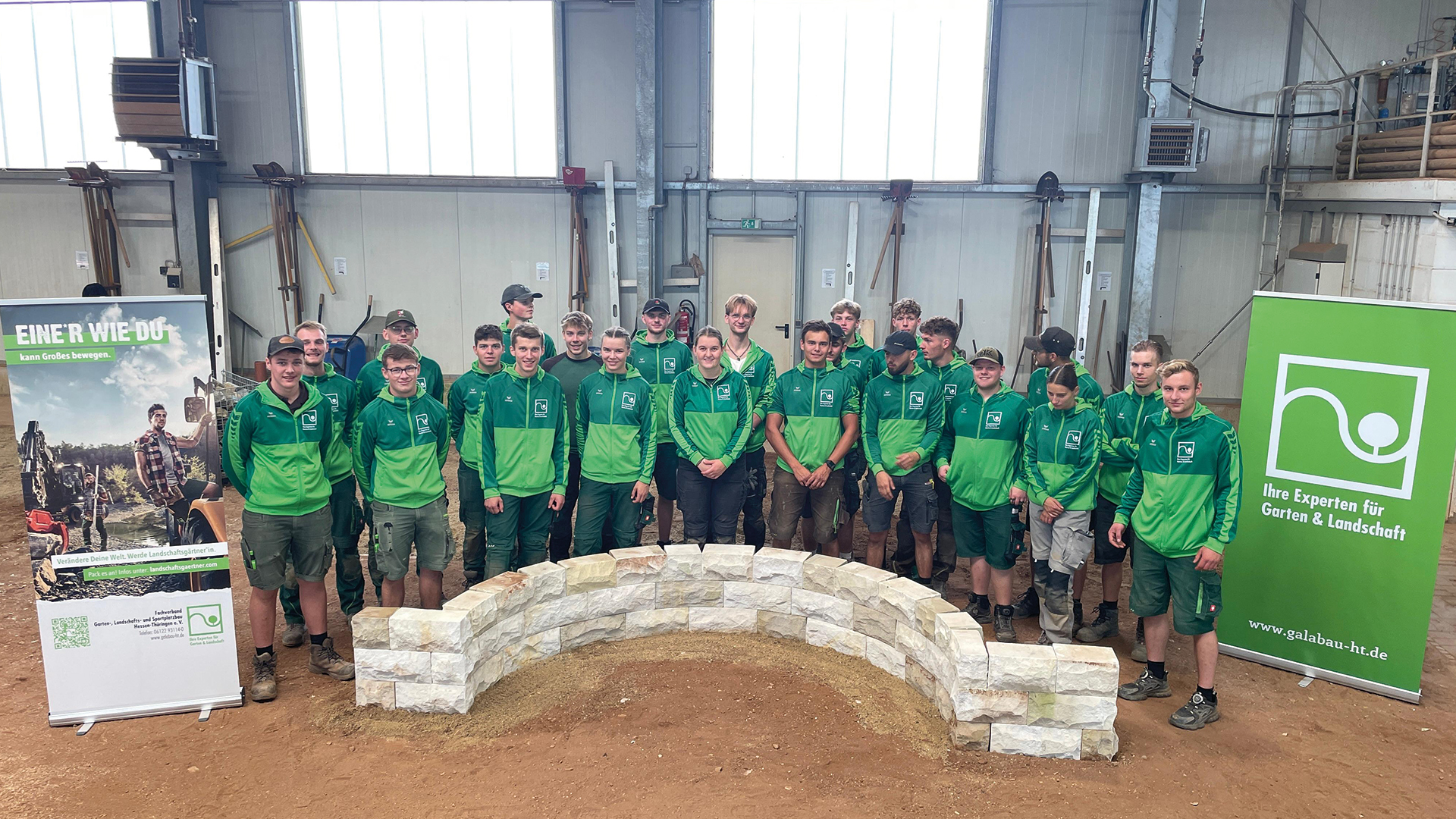 Gruppenbild trainingswoche-landschaftsgaertner-cup-2025
