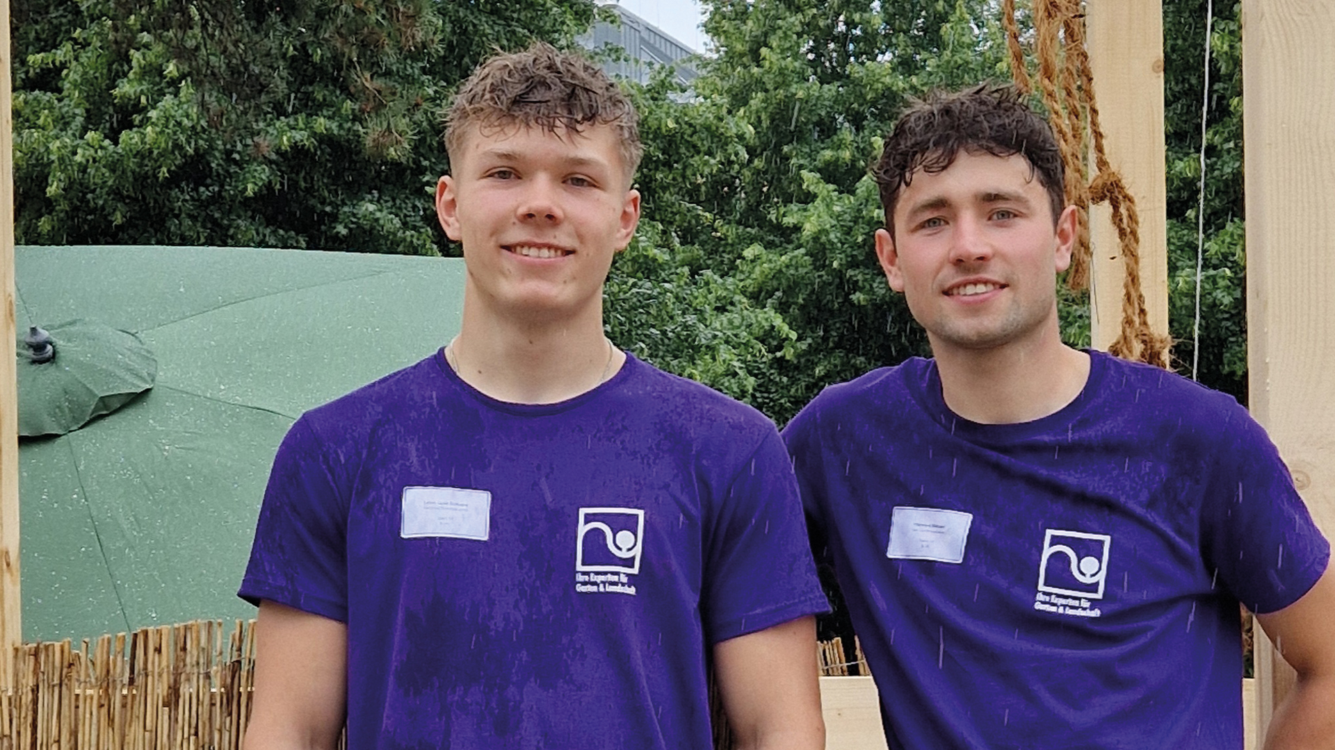Links: Leon Luca Schade Rechts: Hannes Weser, Bildquelle: FGL Nord/Anje Kottich