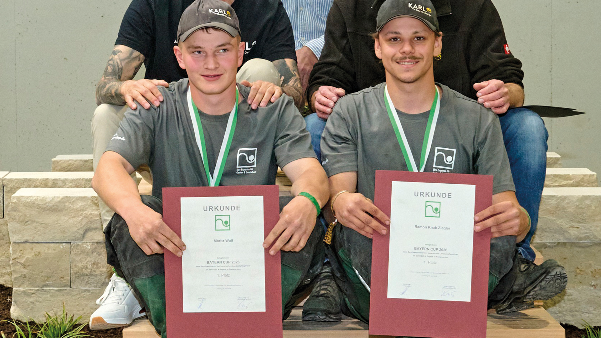 Gewinner Bayern-Cup 2026 Ramon Knab-Ziegler und Moritz Wolf