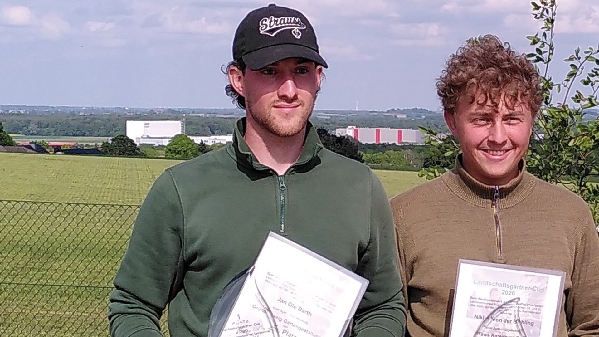 Die Gewinner sind: Niklas von der Brehling und Jan Ole Barth