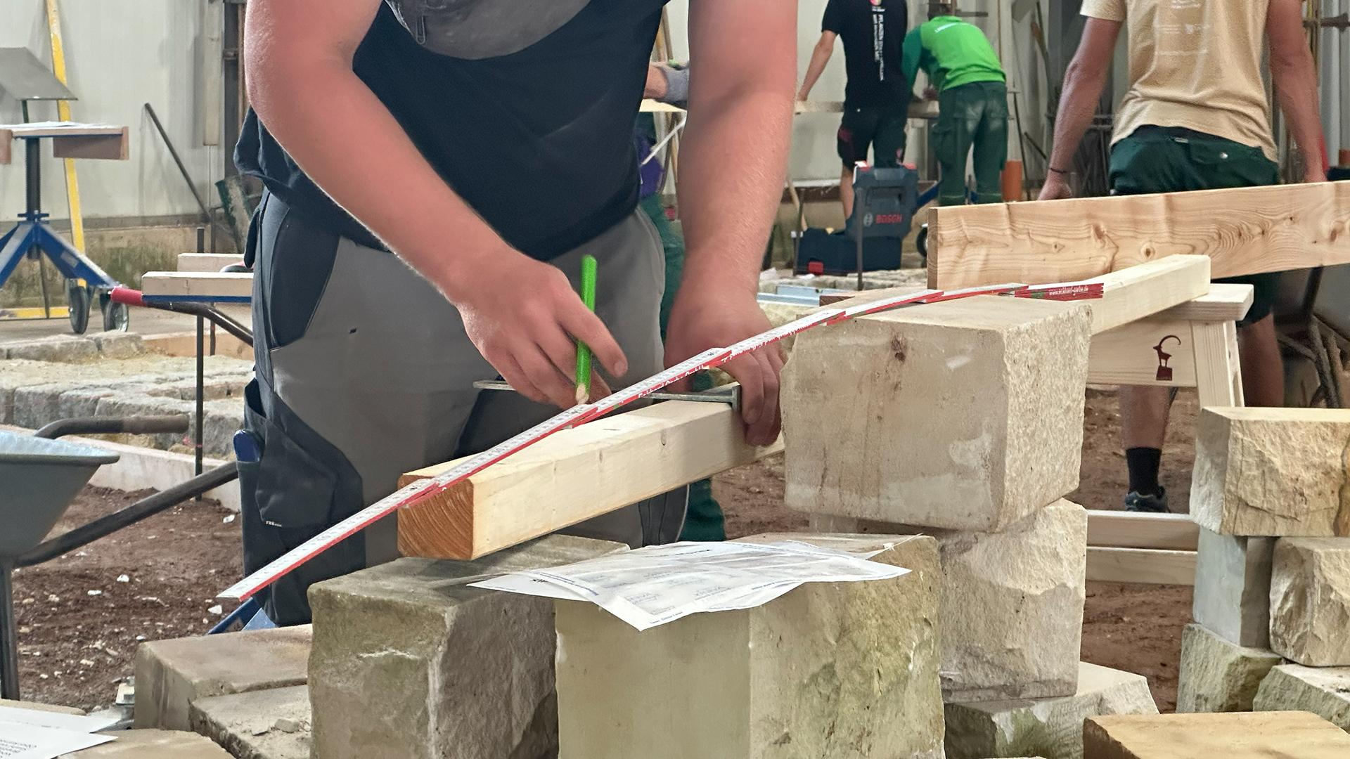 Holz messen