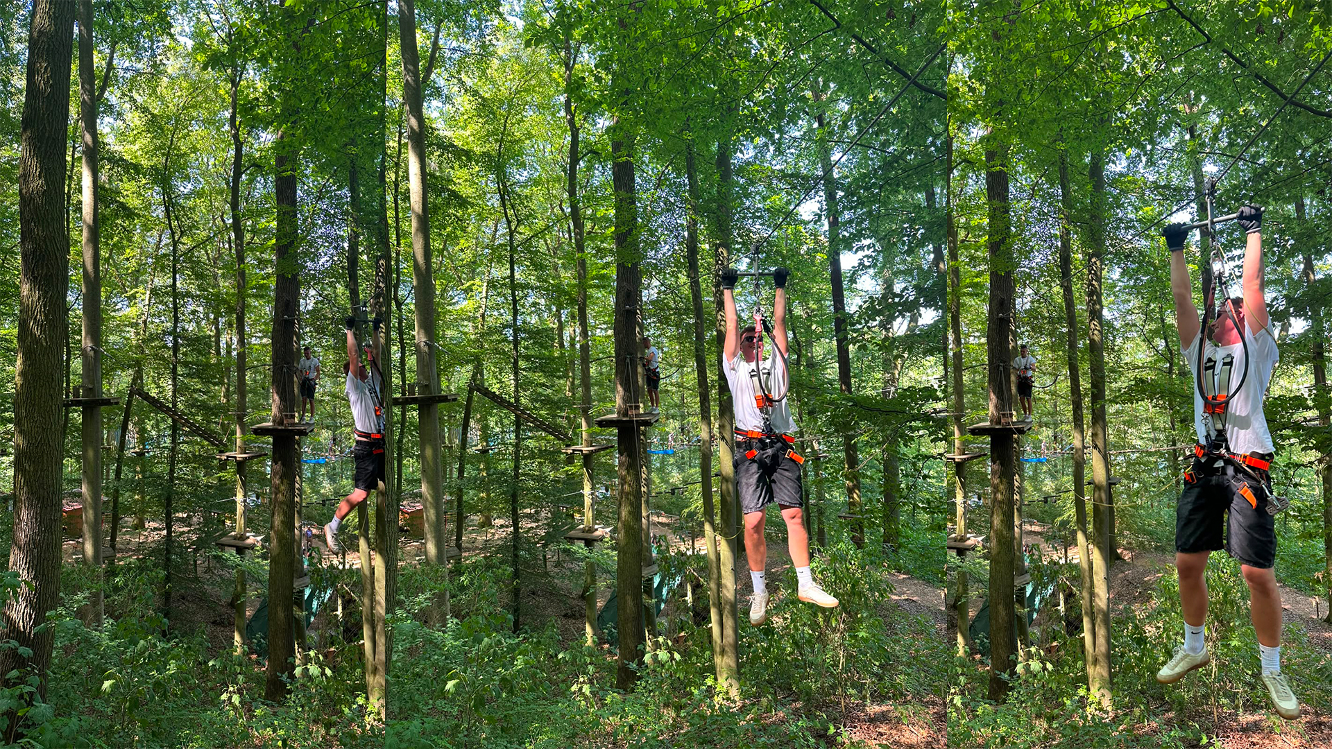 Kletterpark Eschwege los gehts