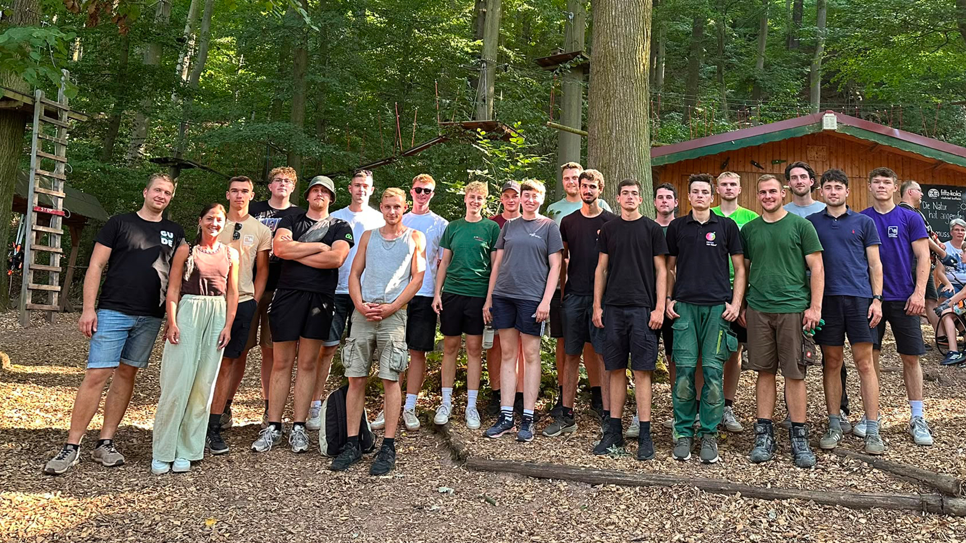 Teambuilding im Kletterpark Eschwege