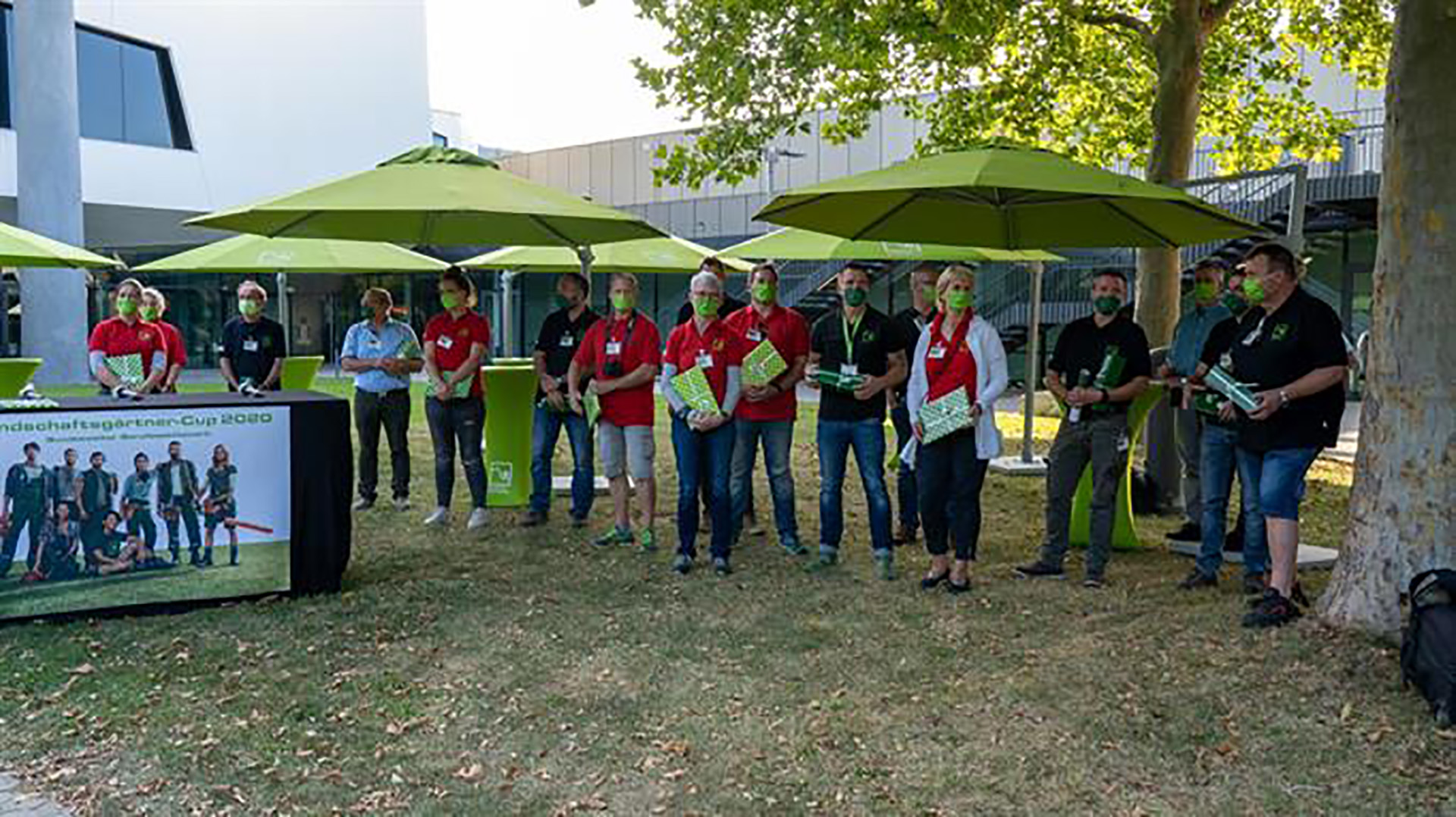  Landschaftsgärtner-Cup 2020 - ohne eine wie immer starke Organisation im Hintergrund nicht zu stemmen 