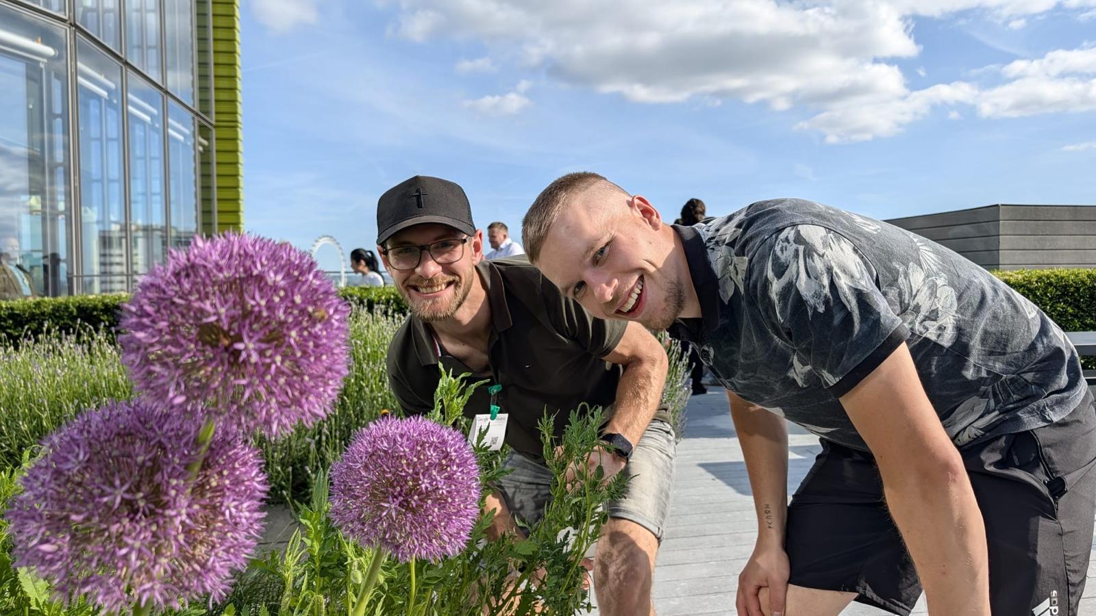 WS Training Marc Aurel und Lennard bei der Chelsea Flowershow (6)