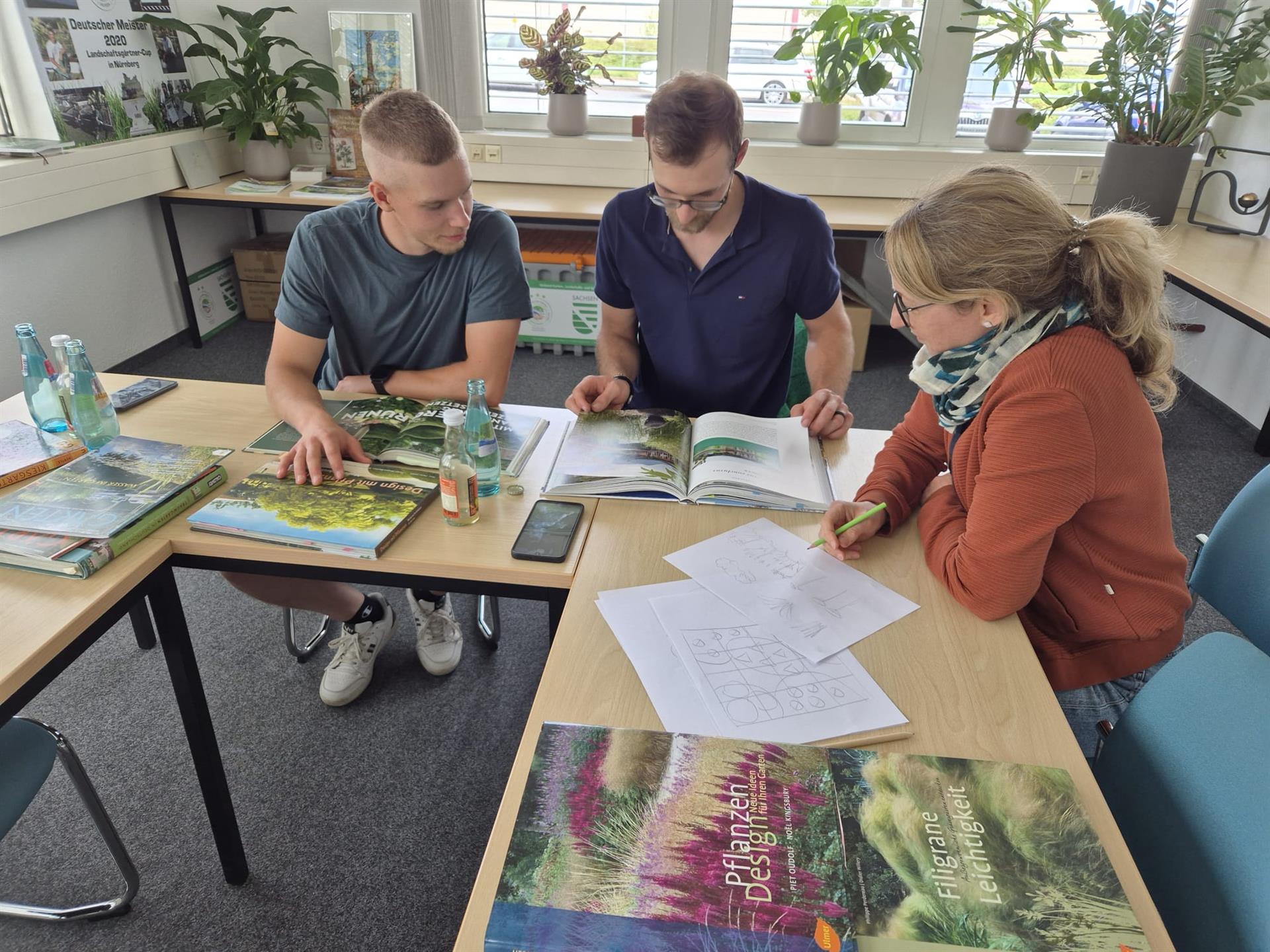 Pflanzenkunde/ Gestaltungslehre mit Pflanzen mit einem Floristen in Dresden 